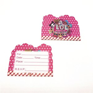 End Of Stock Sale Items: Surprise Invitations (10 pack)