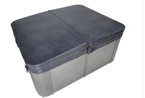 Pool Covers & Ground Cloths: Spa Cover (2000 x 2000mm R250mm) (Charcoal)