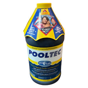 Algaecides: Pooltec 3-in-1 Algaecide & Chlorine Booster – Ideal for Chlorine & Salt Pools (1.89L)