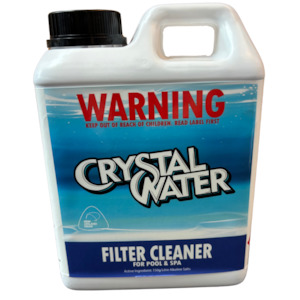 Maintenance Cleaning: 1L Filter Cleaner Soak for Pool and Spa
