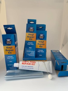 Pumps Chlorinators: Aussie Gold Pool Vinyl Repair Kit – Underwater Leak Sealing
