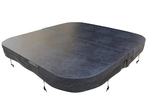 All Equipment: Premium Spa Cover 2150 x 2150mm – Charcoal (R250 Radius)
