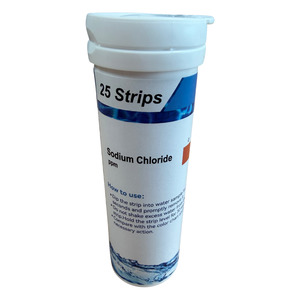 Salt Minerals: Salt Pool Test Strips – Sodium Chloride (25 Pack)