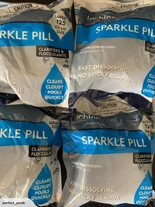 Super Strength Pool Clarifying Tablets 125g | 24-Pack | Bulk Buy