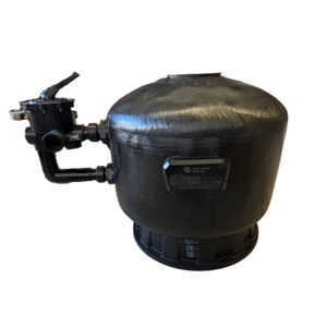 S800 Fibreglass Pool Filter | Side-Mount MPV | 144,000L | Glass Media Included