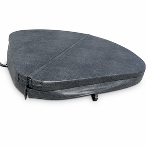 Spa Pool Covers: Triangular Spa Pool Cover | HotSpring Solana TX | 1638 x 1638mm | Charcoal
