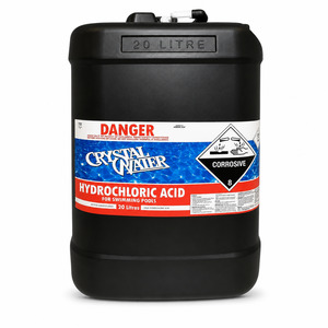 Hydrochloric Acid 20L | Pool pH & Alkalinity Reducer | In-Store Pickup Only
