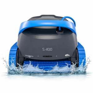 Dolphin: Dolphin S400 Robotic Pool Cleaner | Wi-Fi | Caddy | 4-Year Warranty