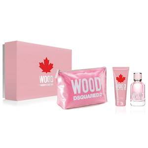 Dsquared2: Wood by Dsquared2 100ml EDT 3 Piece Gift Set for Women