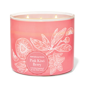 Bath Body Works: Pink Kiwi Berry by Bath & Body Works 3-Wick Scented Candle