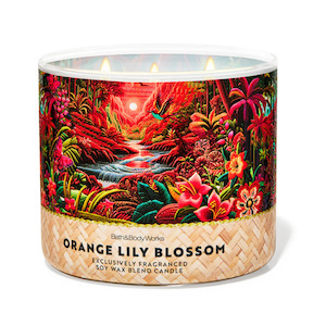 Orange Lily Blossom by Bath & Body Works 3-Wick Scented Candle