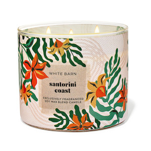 Bath Body Works: Santorini Coast by Bath & Body Works 3-Wick Scented Candle