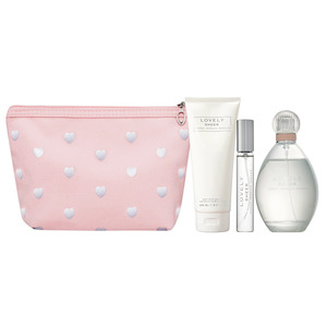 Sarah Jessica Parker: Lovely Sheer by Sarah Jessica Parker 100ml EDP 4pc Set