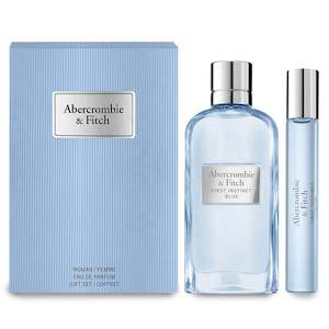 Abercrombie Fitch: First Instinct Blue by Abercrombie & Fitch 100ml EDP 2 Piece Gift Set