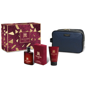 Trussardi: Trussardi Uomo The Red 100ml EDT 3 Piece Gift Set