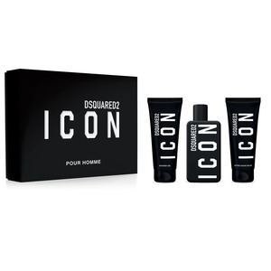 Icon by Dsquared2 100ml EDP 3pc Gift Set for Men