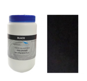 Decorative Coatings: BLACK LIQUID COLOUR PACK 600g