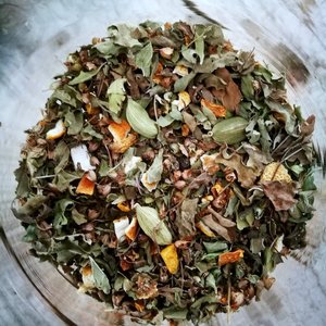 Products: Golden Goddess Herbal Tea - Persephone Potions