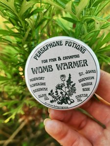 Womb Warmer Balm - Persephone Potions