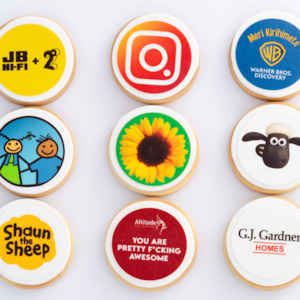 Edible Printed Custom Cookies Box 500