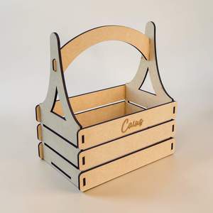 Personalised Unique Christmas Gifts: Personalised Newborn Gift Basket with Name
