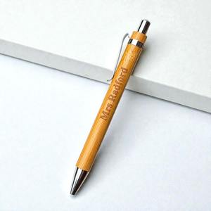 Personalised Unique Christmas Gifts: Personalised Teacher Pen with Name