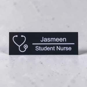 Personalised Gifts For All Occasions: Personalised Nurse Name Badge with Role