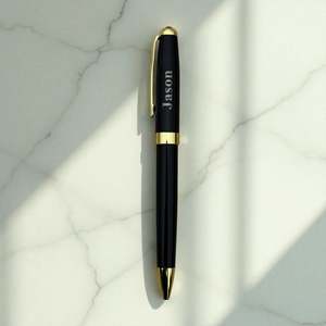 Personalised Birthday Gifts: Engraved Metal Pen with Custom Name