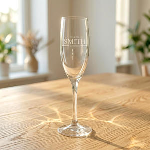 Engraved Champagne Flutes for Couples