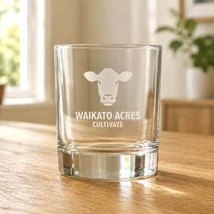 Engraved Drinkware: Engraved Corporate Whisky Glass with Logo