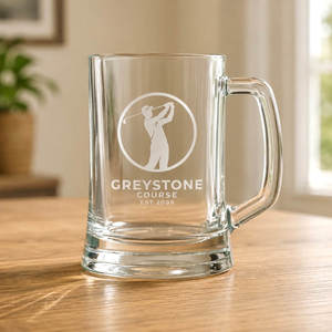 Personalised Beer Glasses: Engraved Beer Glass for Staff Awards or Clients