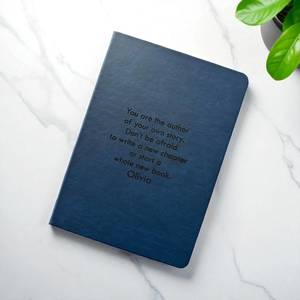 Personalised Wedding Gifts: Personalised A4 Journal Engraved with Custom Quote or Name