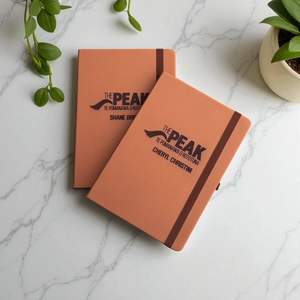 Personalised Business Leather Journal Engraved with Logo or Name