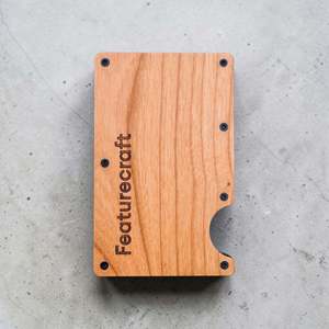 Corporate Logo and Name Engraved Metal Card Holder