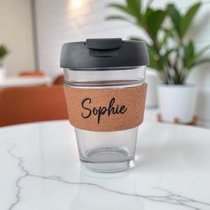 Engraved Coffee Cups: Engraved Travel Coffee Cup
