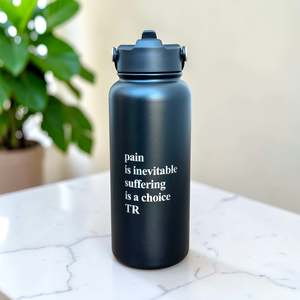 Personalised Engraved Water Bottles: Personalised Water Bottle 1L with Engraved Message