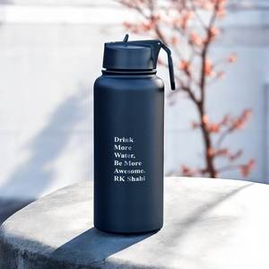 Personalised Engraved Water Bottles: Personalised Water Bottle with Handle