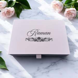 Personalised Bridesmaid Gifts: Personalised Engraved Jewellery Box for Her