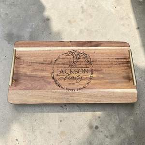 Personalised Gifts For Couples: Personalised Anniversary Serving Platter