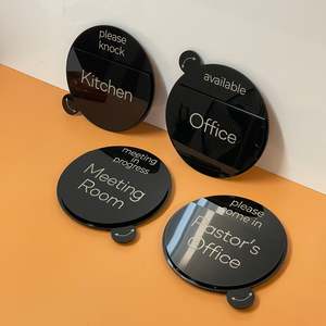 Signage: Rotating Meeting Room Door Sign