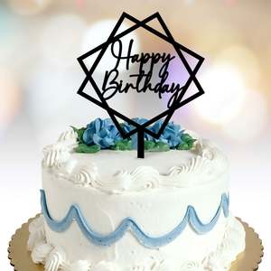 Cake Topper: Happy Birthday Cake Topper
