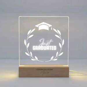 Gifts For Him: Graduation LED Night Lamp