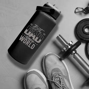 Gifts For Him: Engraved Father's Day Water Bottle