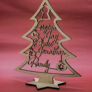 Christmas Name Tree