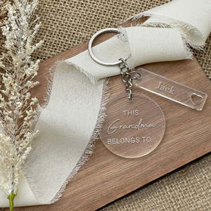 Gifts: This Grandma Belongs To... Keyring