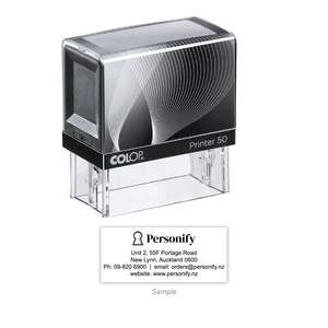 Self-Inking Rubber Stamp - Colop L50