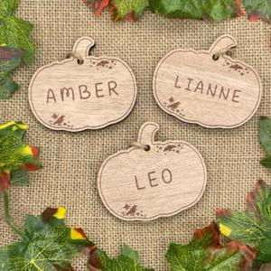 Pumpkin Name Bauble