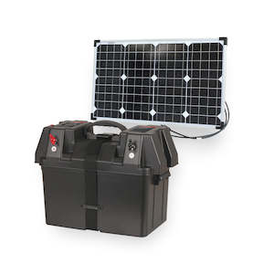 Portable Power Station - 12v - 26ah Solar & Battery Package