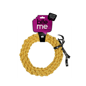 LaRoy Yellow Braided Ring 18cm