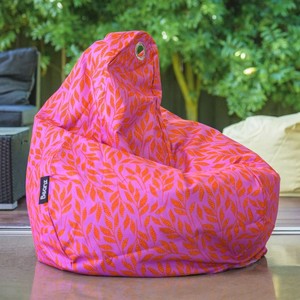 Products: Beanz Big Bean Pink and Orange Leaves